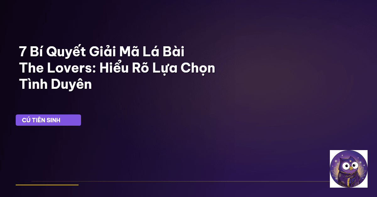 lá bài the lovers