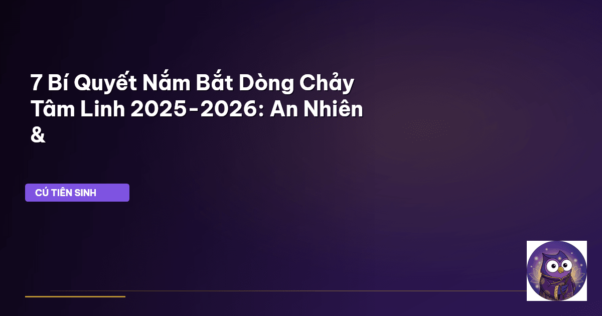 tâm linh 2025