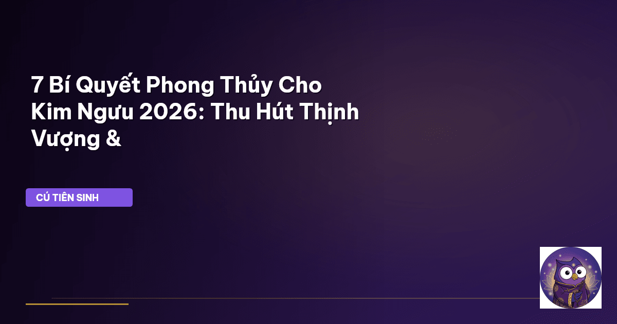 Kim Ngưu 2026