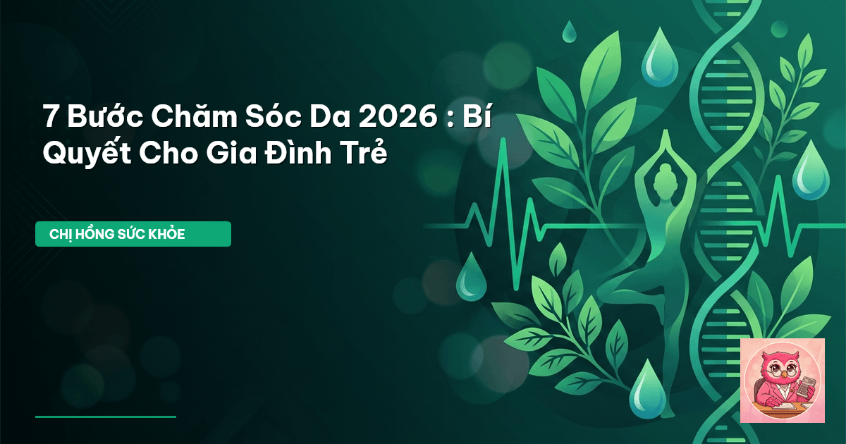 chăm sóc da 2026