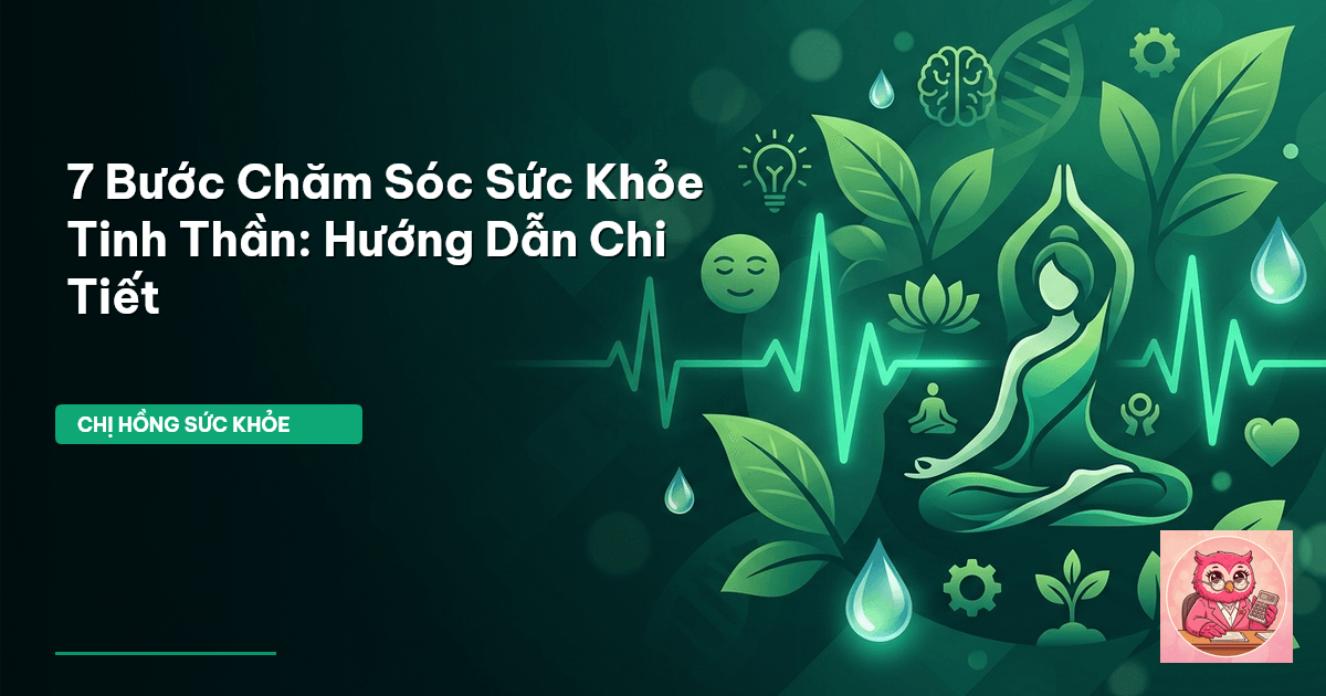 7 Bước Chăm Sóc Sức Khỏe Tinh Thần: Hướng Dẫn Chi Tiết