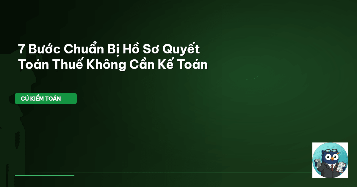 quyết toán thuế