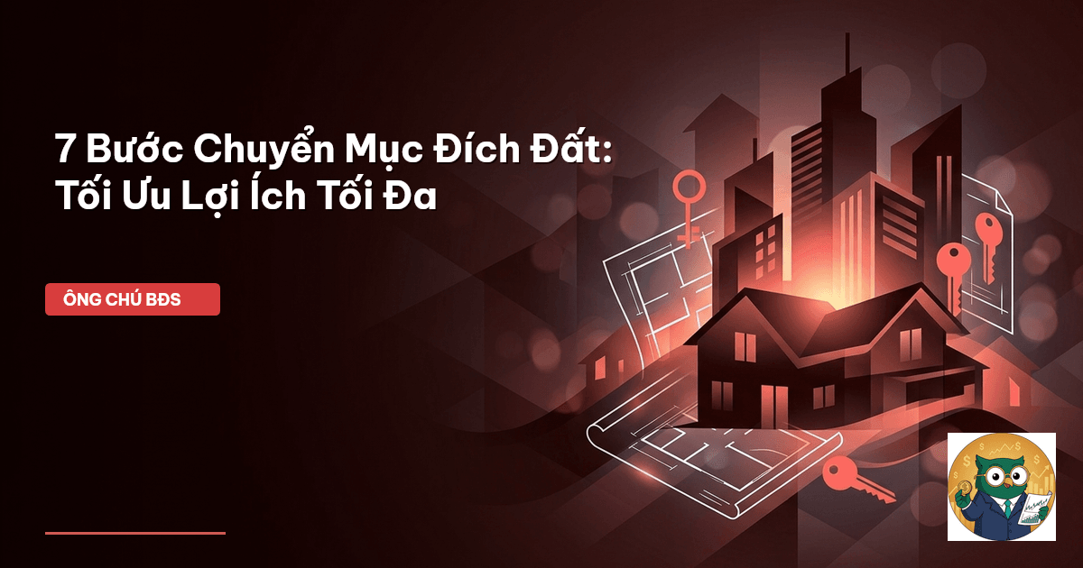 chuyển mục đích sử dụng đất