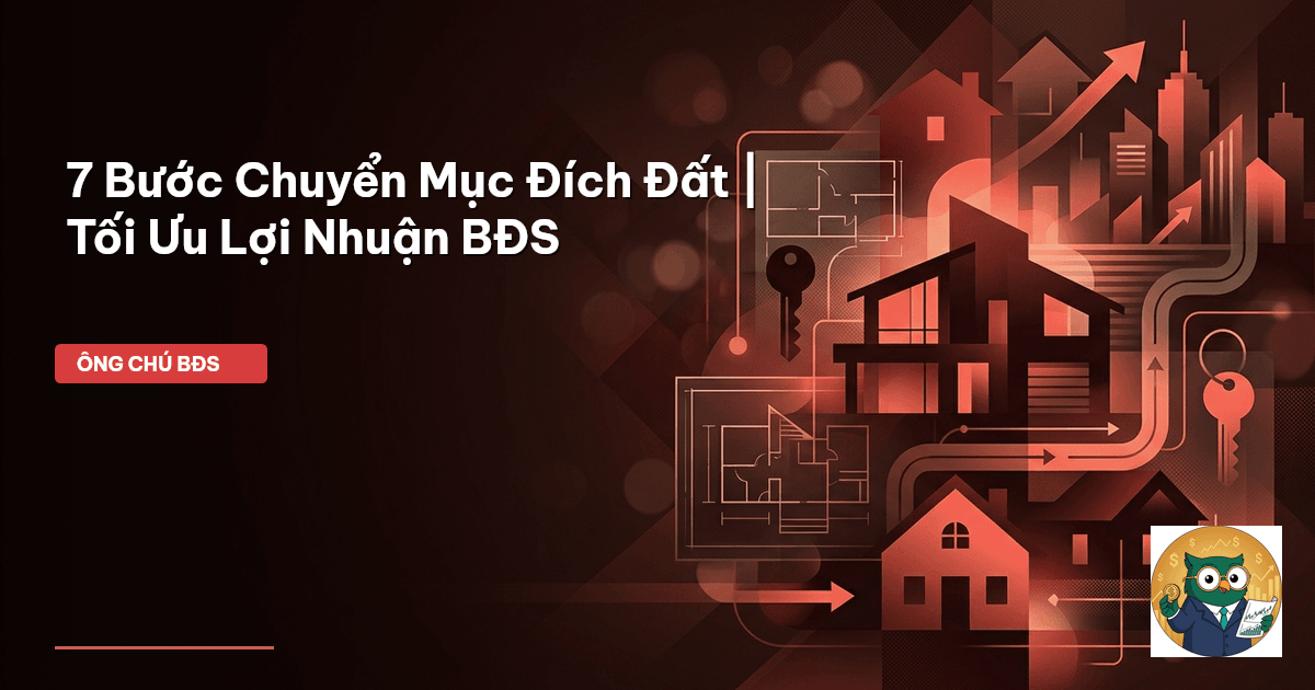 chuyển mục đích sử dụng đất