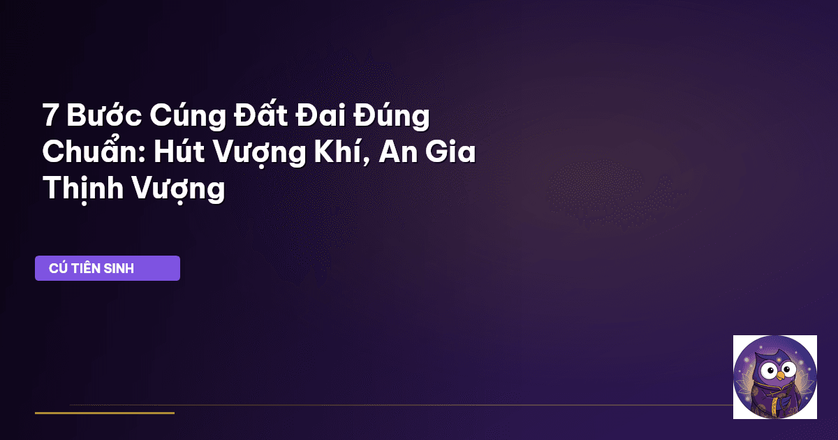 cúng đất đai