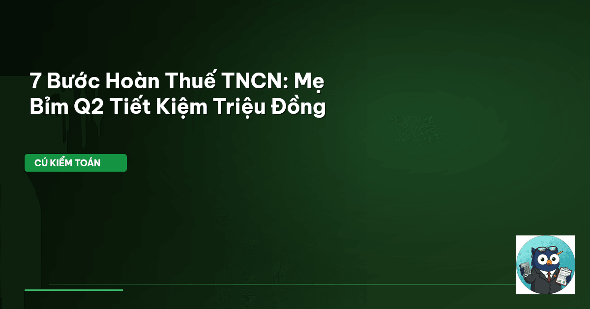 hoàn thuế tncn