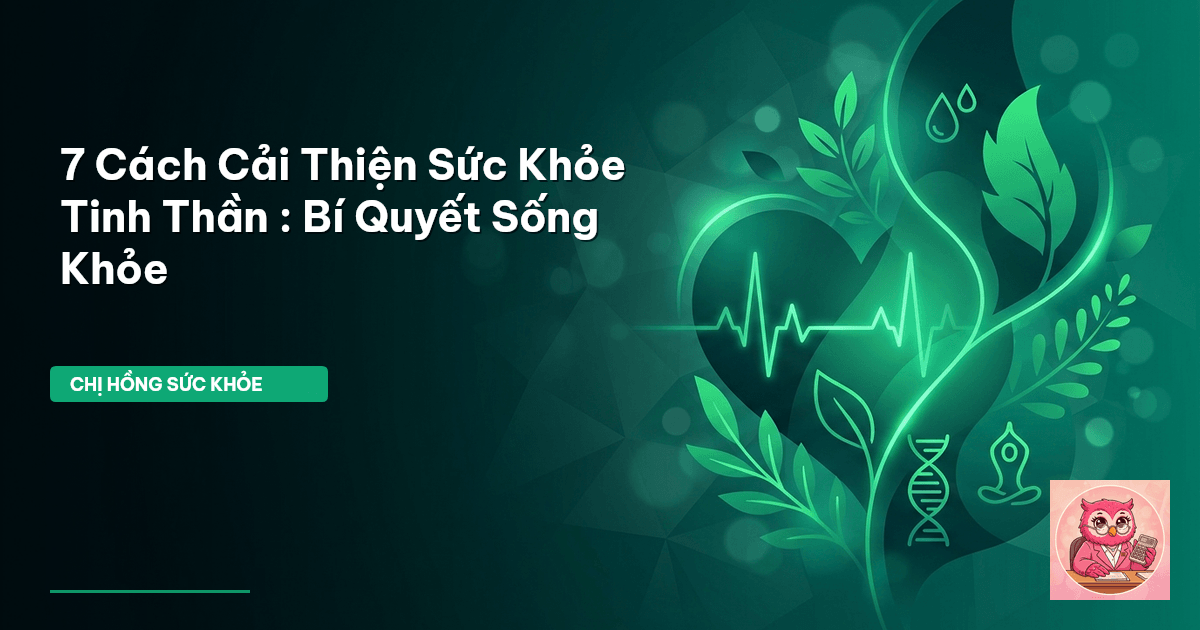 sức khỏe tinh thần