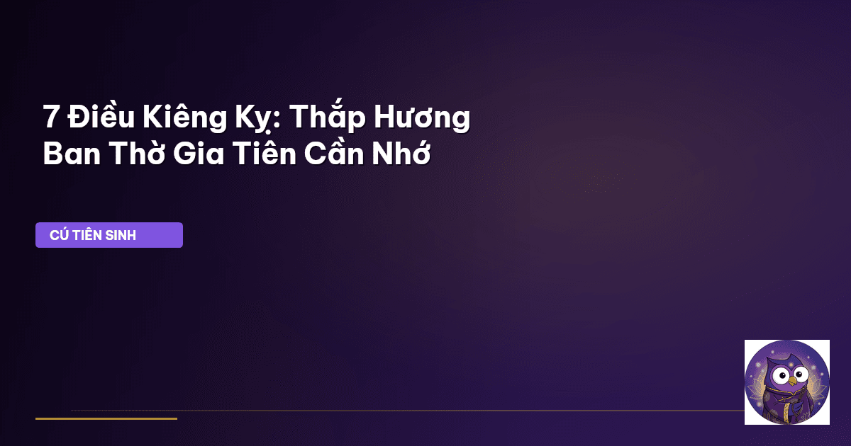 thắp hương ban thờ