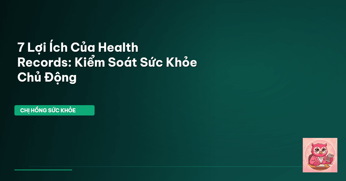 hồ sơ sức khỏe