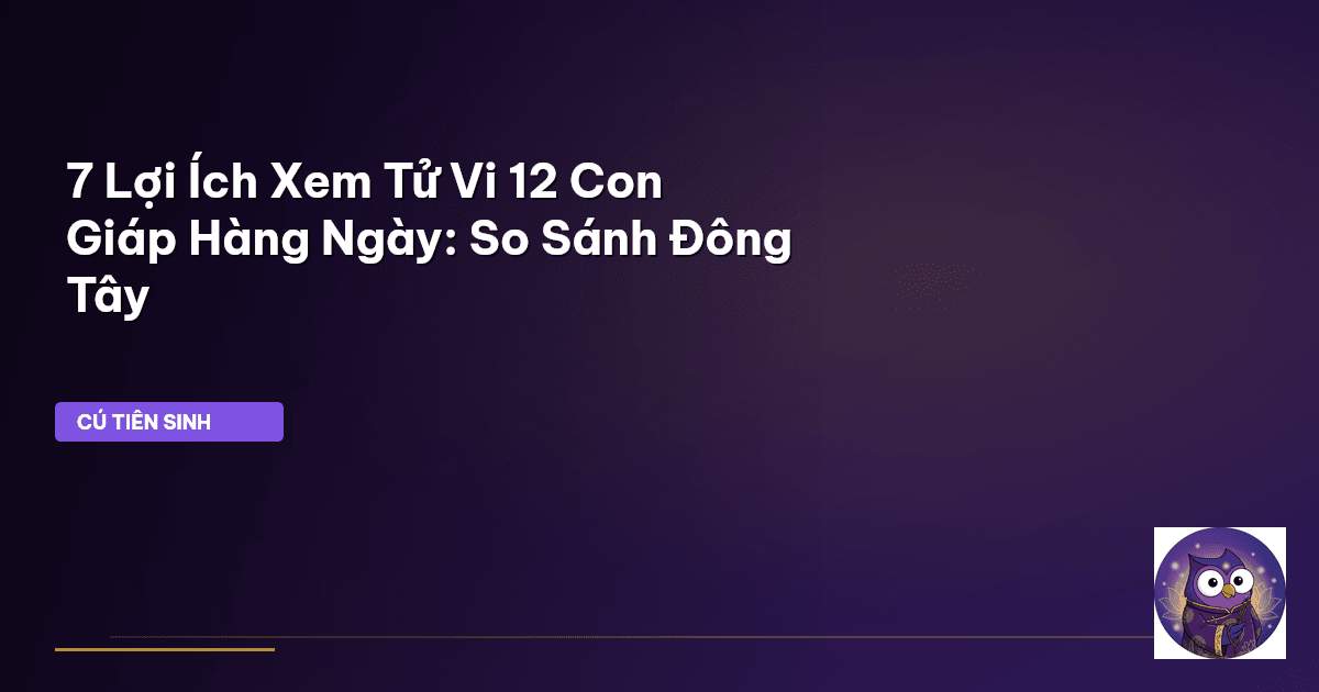 tử vi 12 con giáp