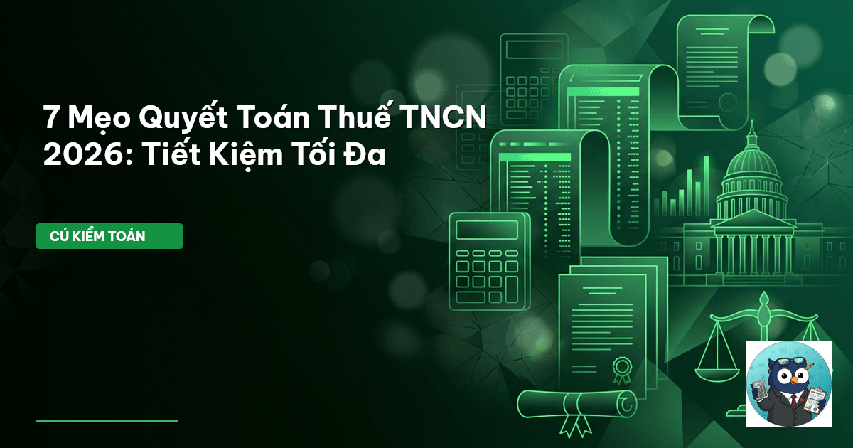 quyết toán thuế TNCN 2026