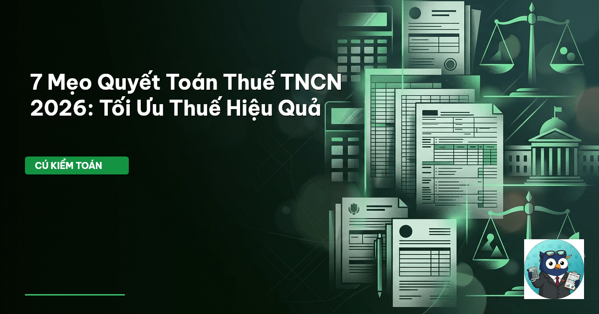 quyết toán thuế TNCN 2026