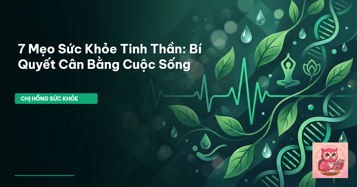 sức khỏe tinh thần