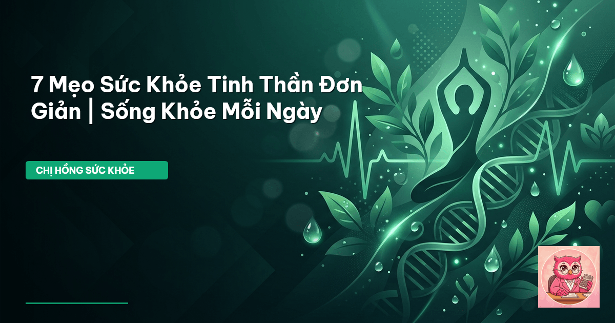 sức khỏe tinh thần