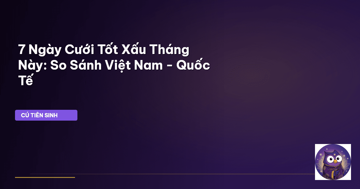 ngày cưới tốt xấu