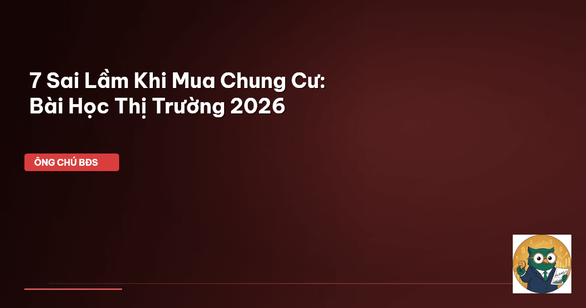 thị trường căn hộ chung cư