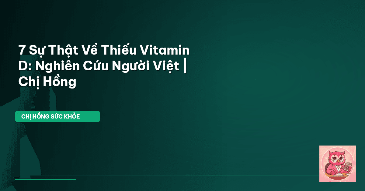 thiếu vitamin D
