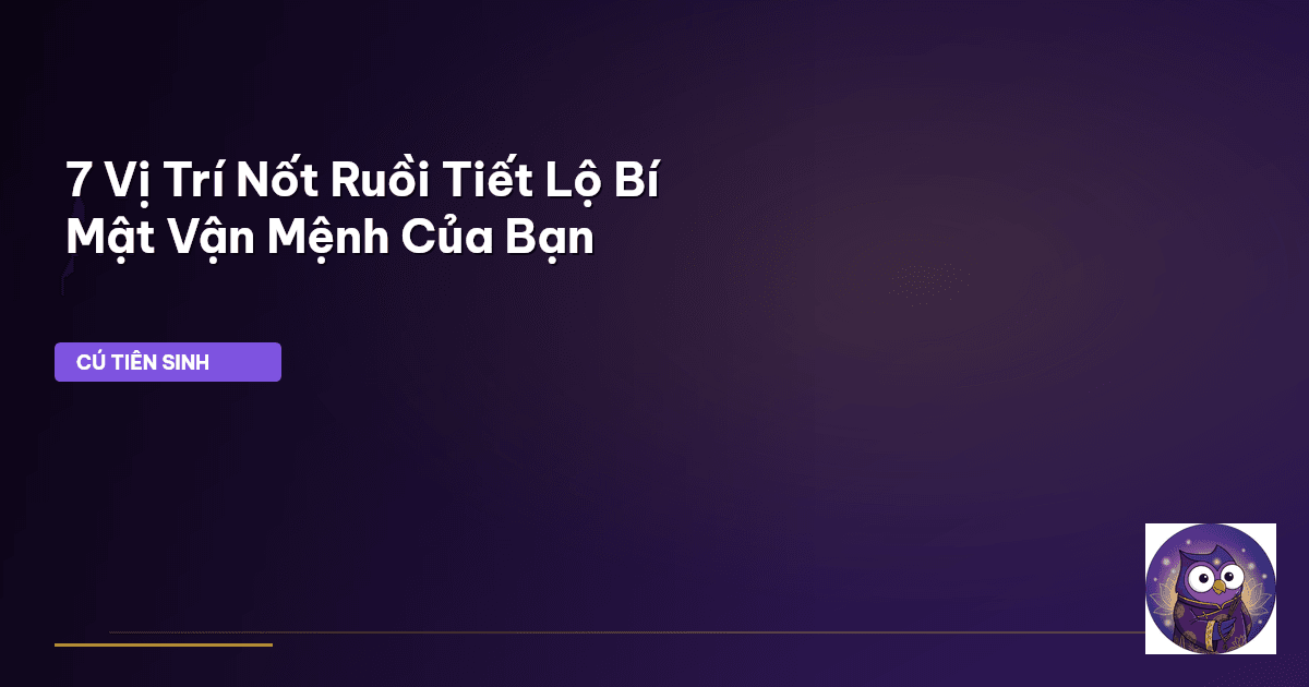 bói nốt ruồi