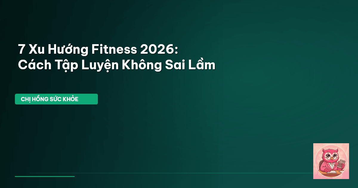 xu hướng fitness 2026