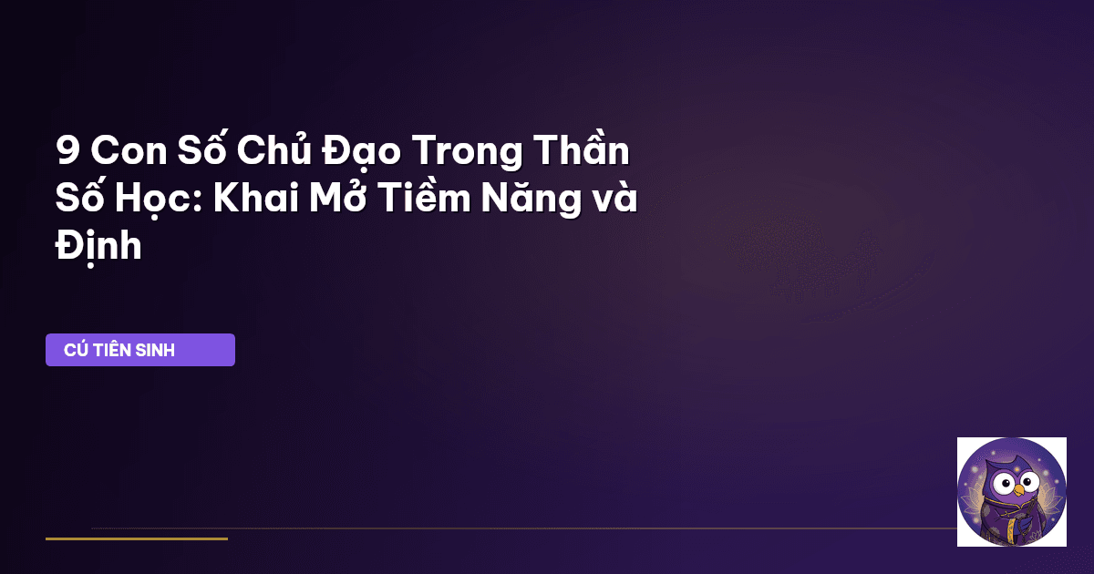 thần số học