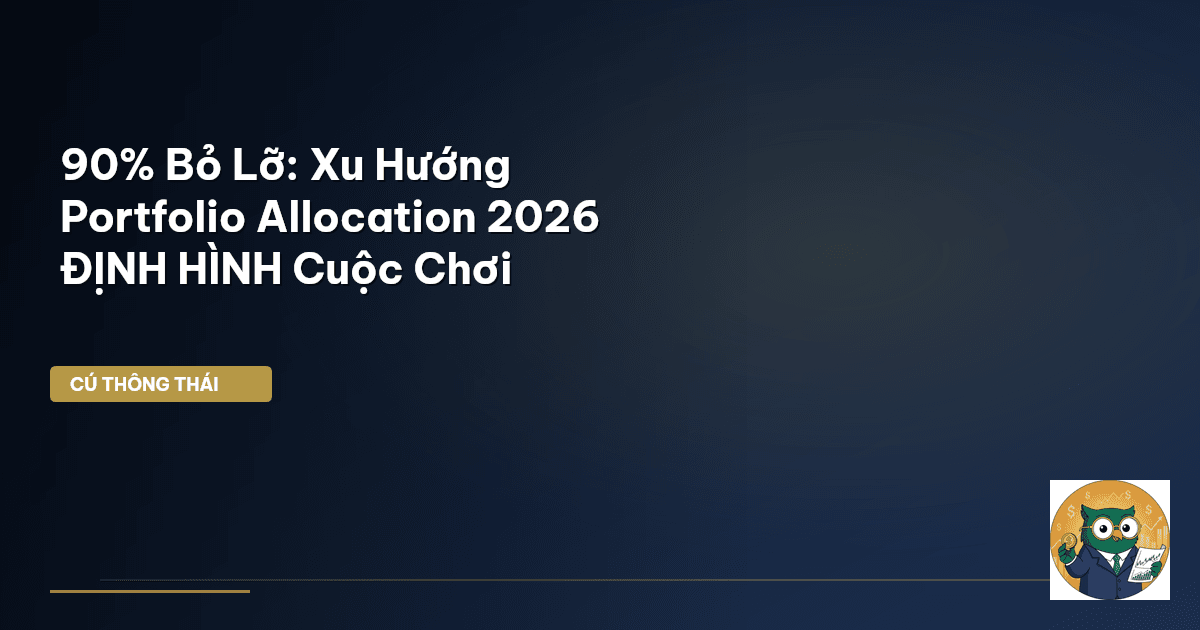 90% Bỏ Lỡ: Xu Hướng Portfolio Allocation 2026 ĐỊNH HÌNH Cuộc Chơi