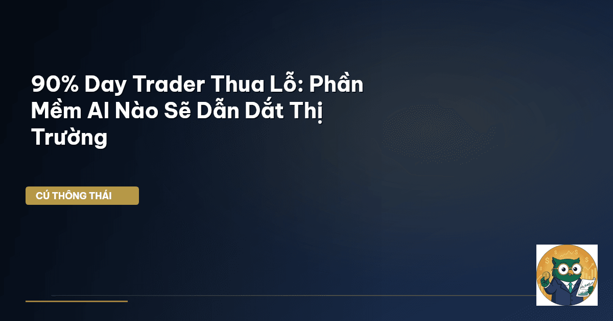 90% Day Trader Thua Lỗ: Phần Mềm AI Nào Sẽ Dẫn Dắt Thị Trường