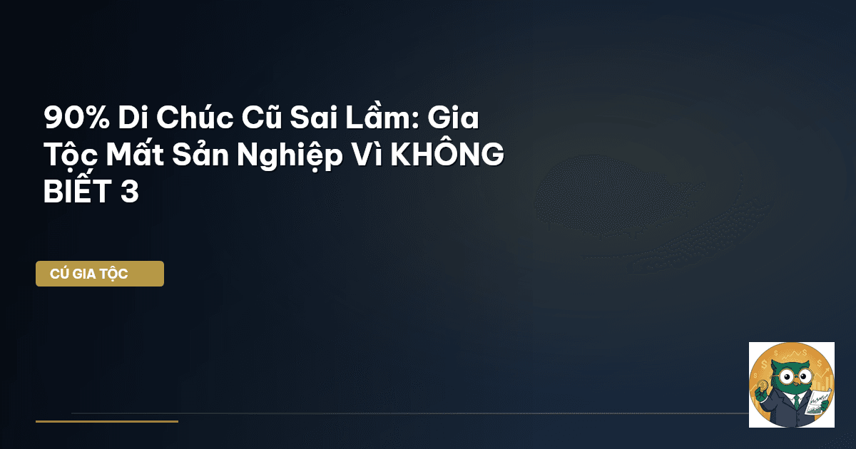 sửa đổi di chúc cũ