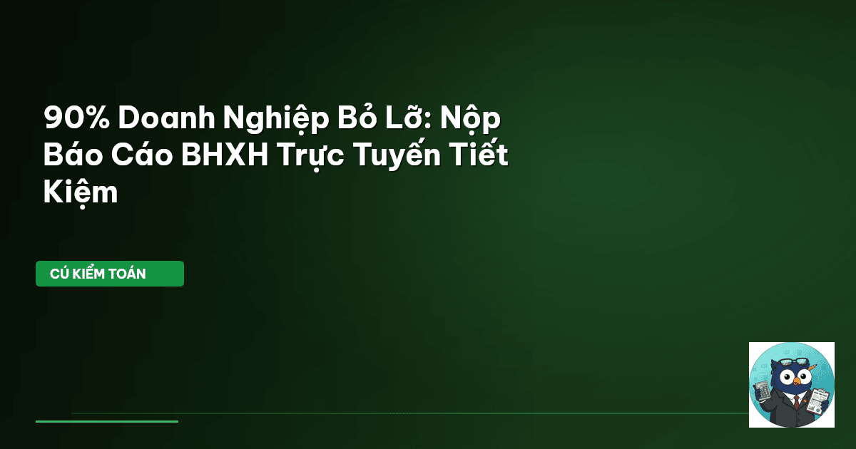 báo cáo BHXH