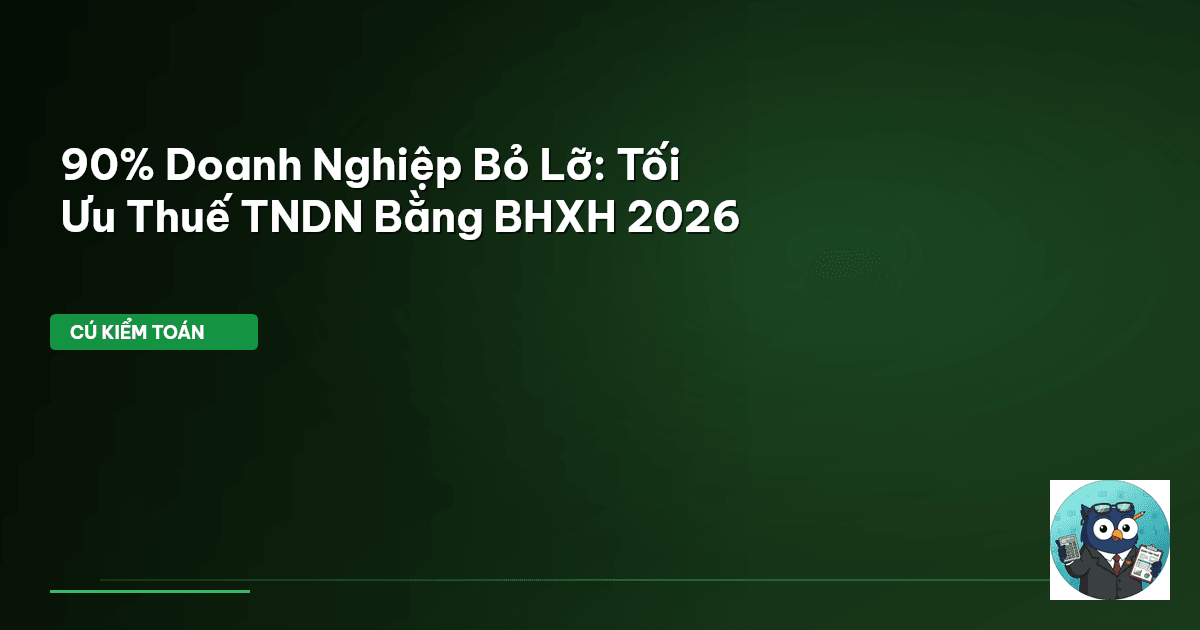 thuế TNDN 2026