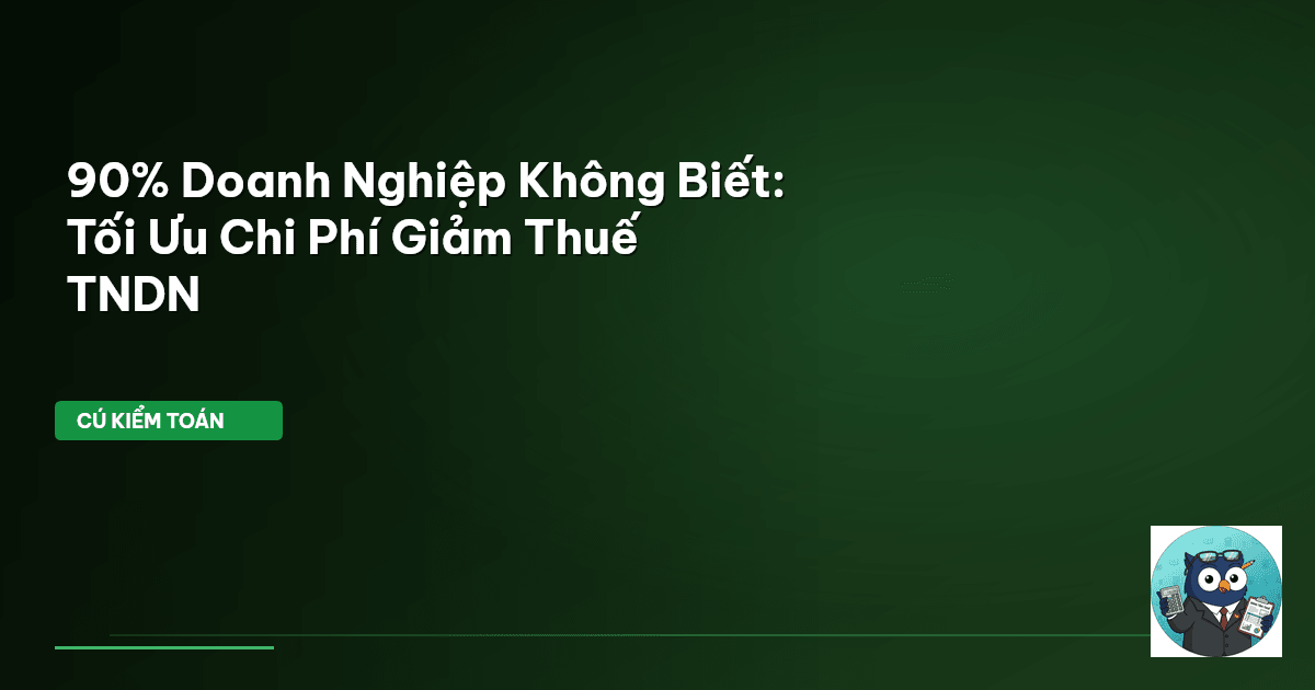 tối ưu chi phí