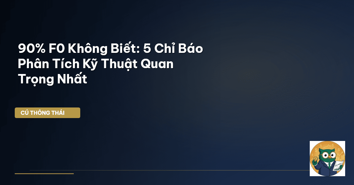 90% F0 Không Biết: 5 Chỉ Báo Phân Tích Kỹ Thuật Quan Trọng Nhất