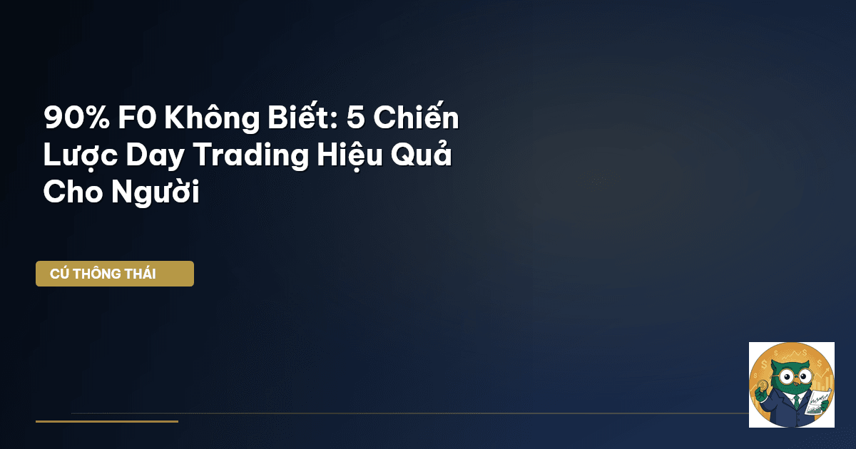 90% F0 Không Biết: 5 Chiến Lược Day Trading Hiệu Quả Cho Người