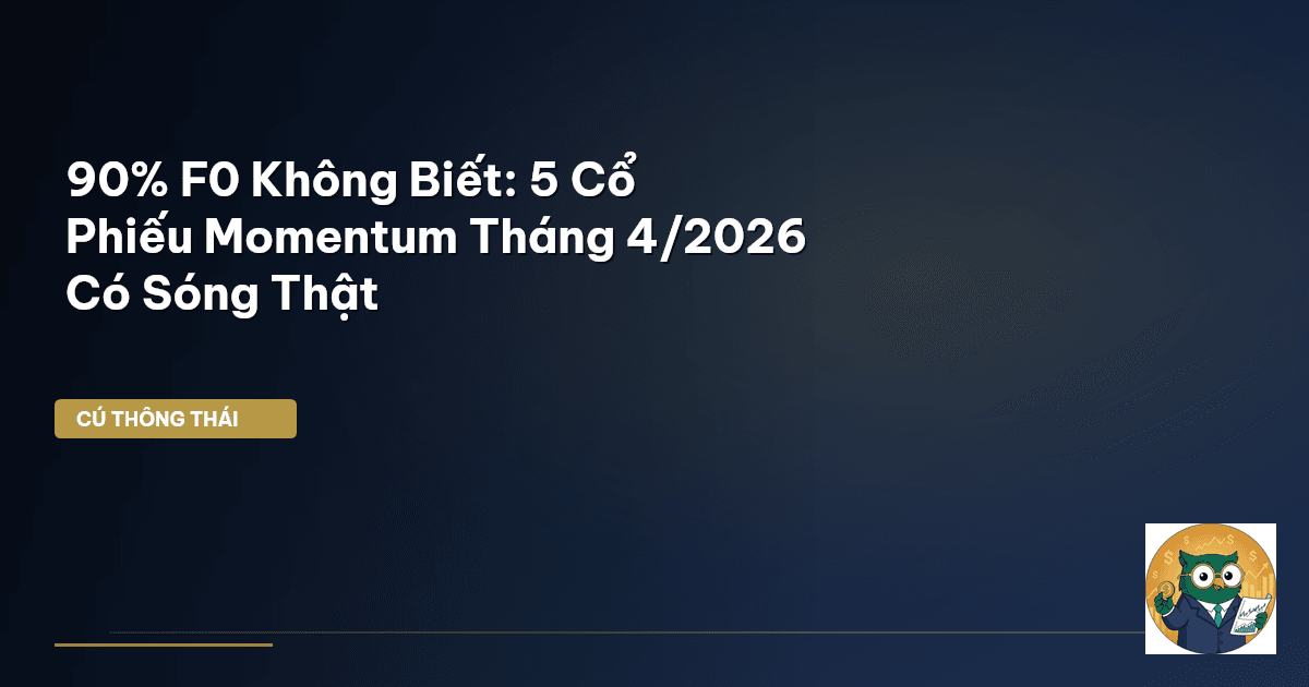 90% F0 Không Biết: 5 Cổ Phiếu Momentum Tháng 4/2026 Có Sóng Thật