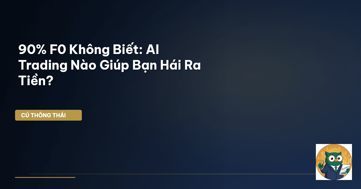 90% F0 Không Biết: AI Trading Nào Giúp Bạn ‘Hái Ra Tiền’?
