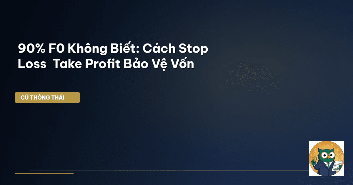 90% F0 Không Biết: Cách Stop Loss & Take Profit Bảo Vệ Vốn