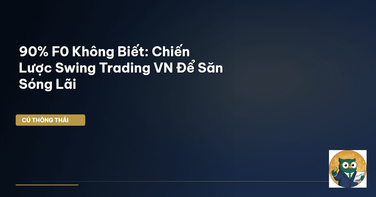 90% F0 Không Biết: Chiến Lược Swing Trading VN Để ‘Săn Sóng’ Lãi