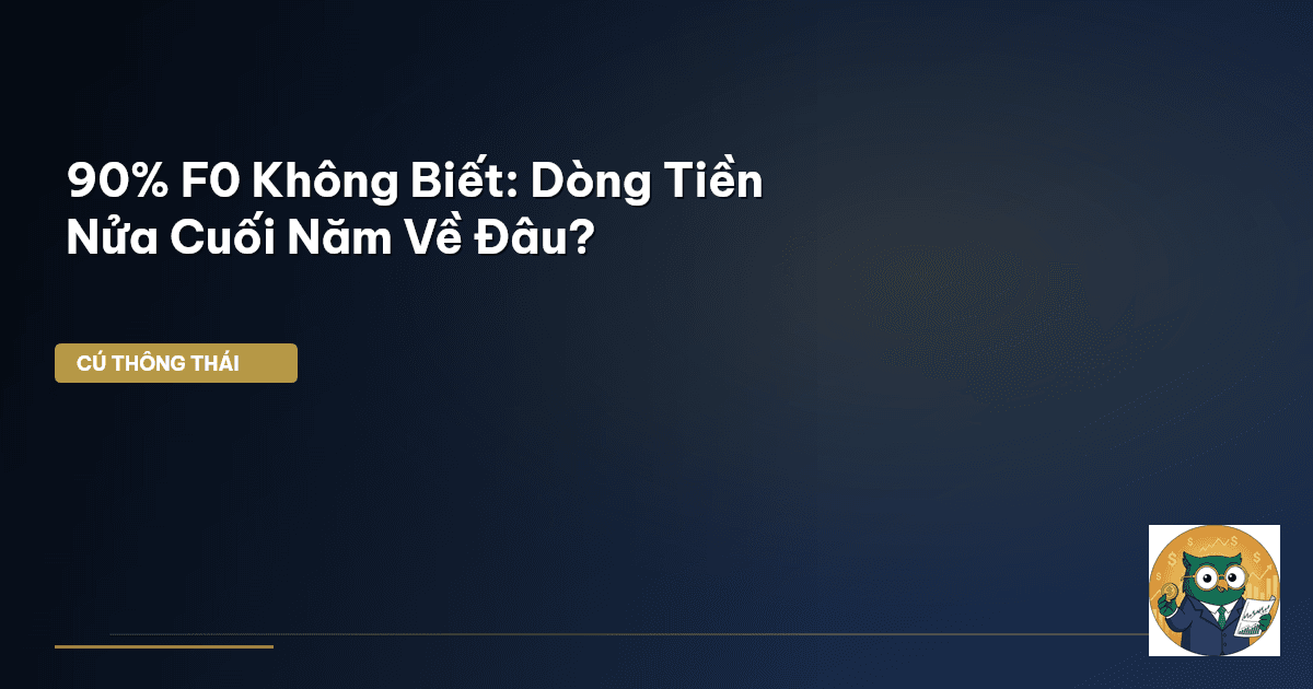 90% F0 Không Biết: Dòng Tiền Nửa Cuối Năm Về Đâu?