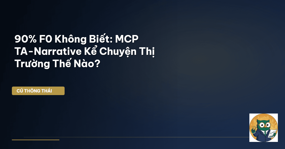 90% F0 Không Biết: MCP TA-Narrative Kể Chuyện Thị Trường Thế Nào?