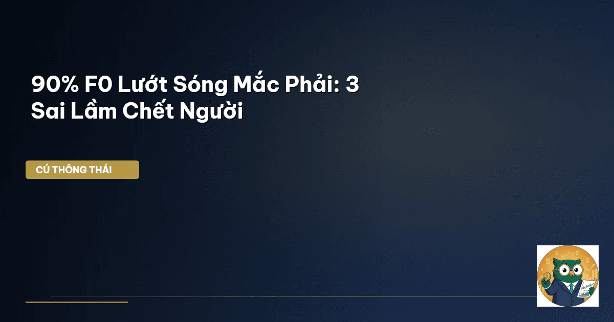 90% F0 Lướt Sóng Mắc Phải: 3 Sai Lầm Chết Người
