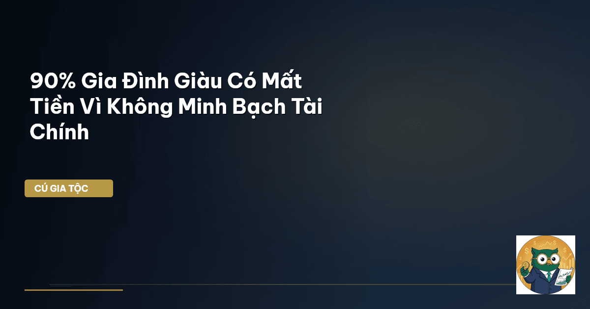 minh bạch tài chính gia đình