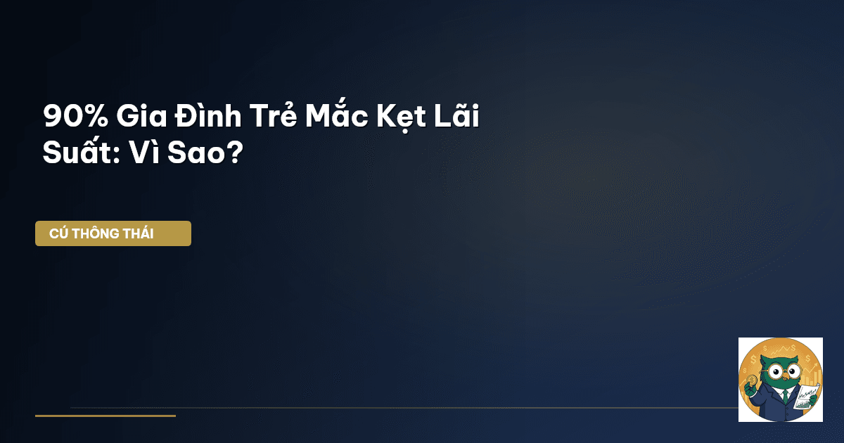 90% Gia Đình Trẻ Mắc Kẹt Lãi Suất: Vì Sao?