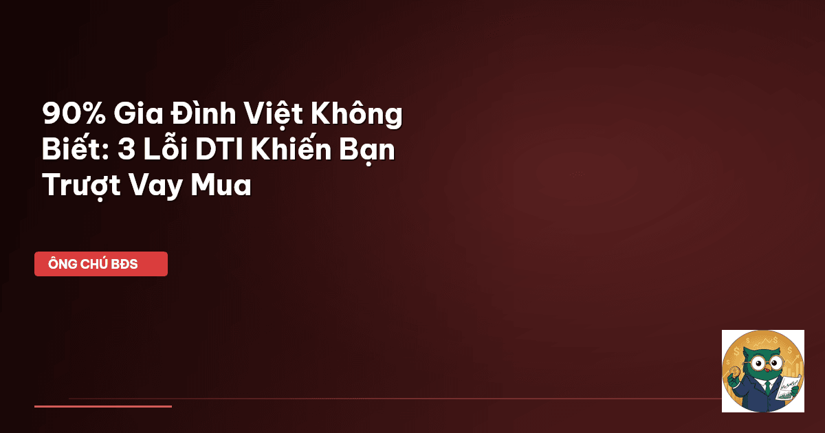 DTI vay mua nhà