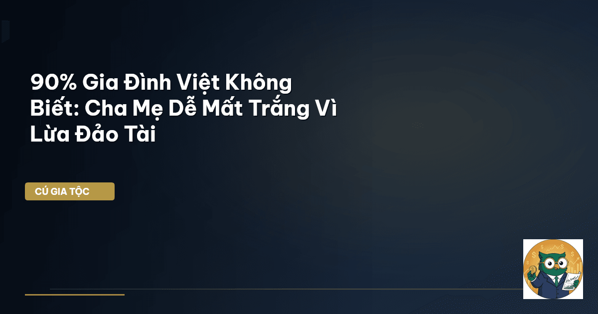 bảo vệ tài sản cha mẹ