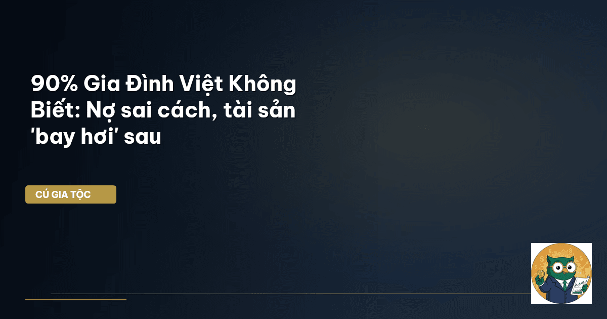 quản lý nợ gia đình