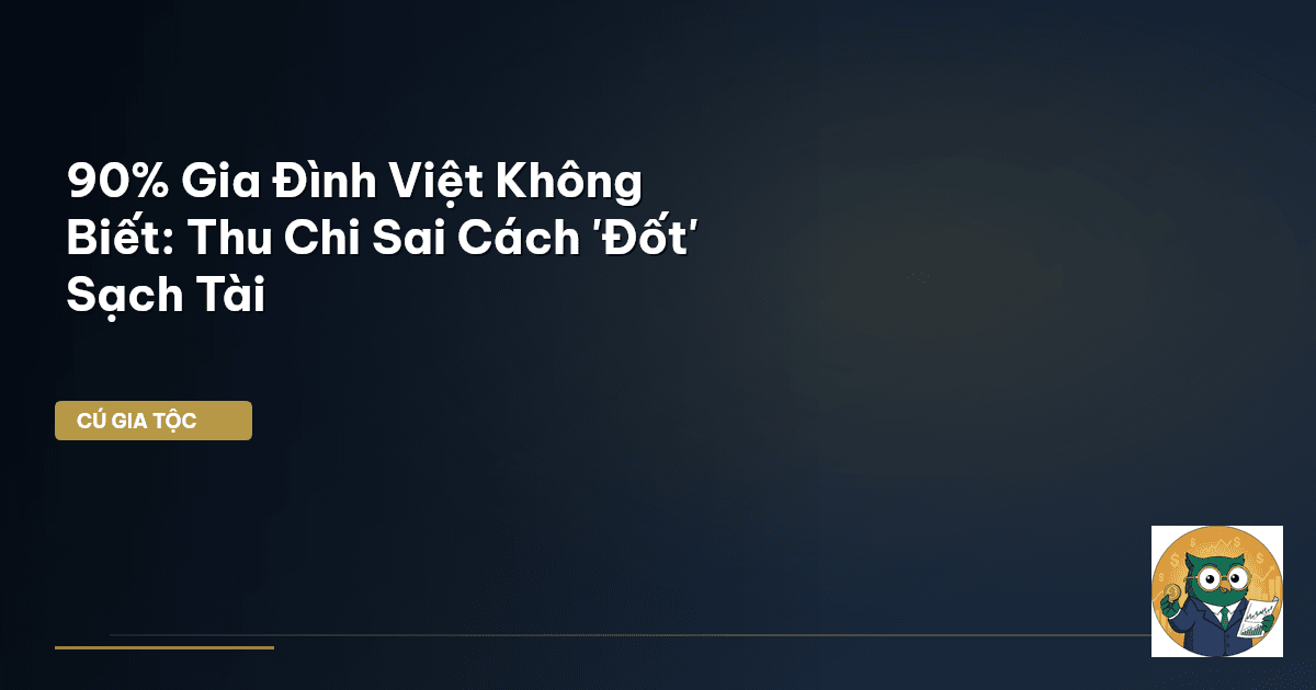 thu chi gia đình