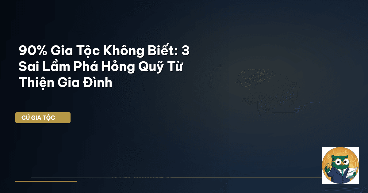 quỹ từ thiện gia đình