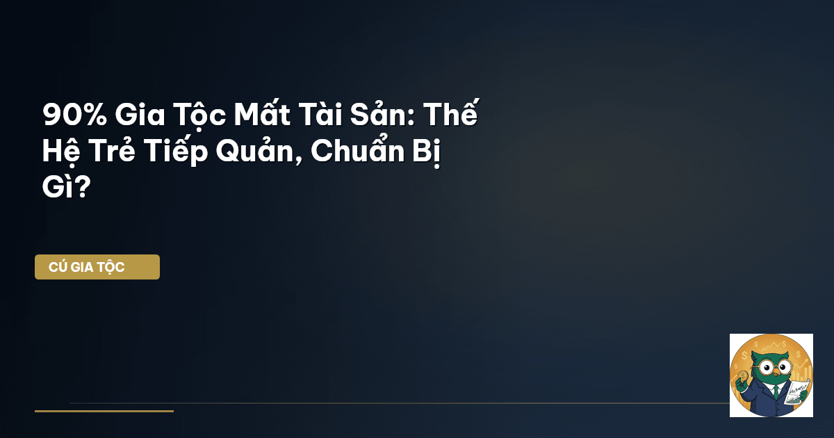 thế hệ trẻ tiếp quản holding