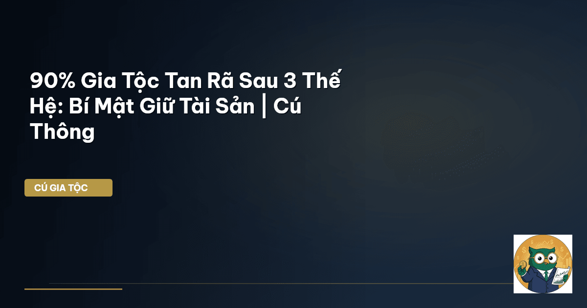 quản lý tài sản gia tộc