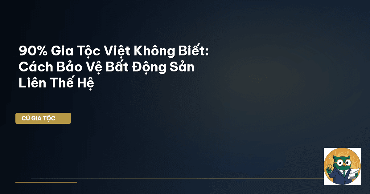 bất động sản gia tộc