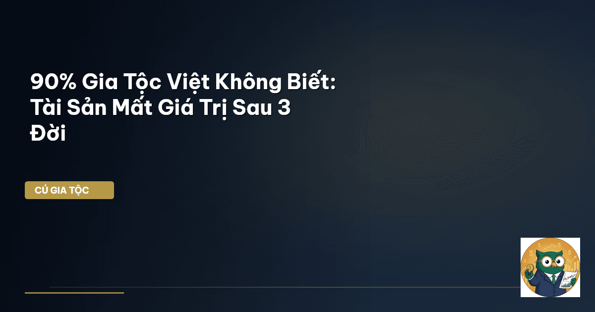 giáo dục tài chính cho con cháu